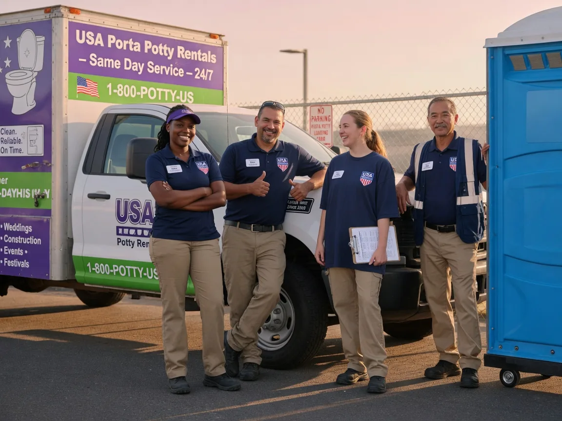 Porta Potty Rental company in Anna, OH