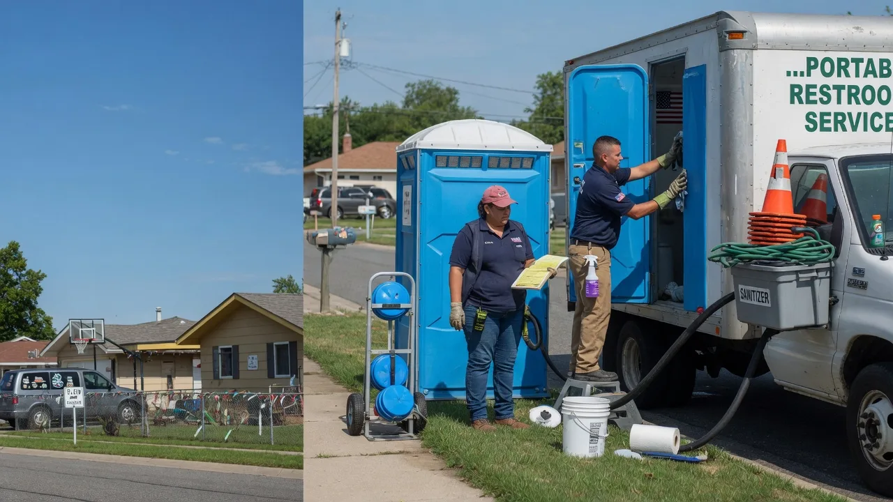 Portable Toilet Rental in Anna, OH near me